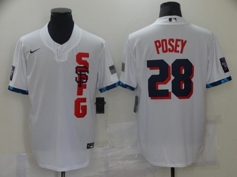 San Francisco Giants #28 Buster Posey All-Star Fan 300