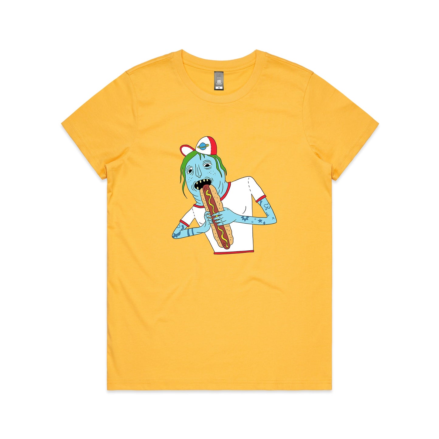 Saturn Devouring His Hot Dog Tee