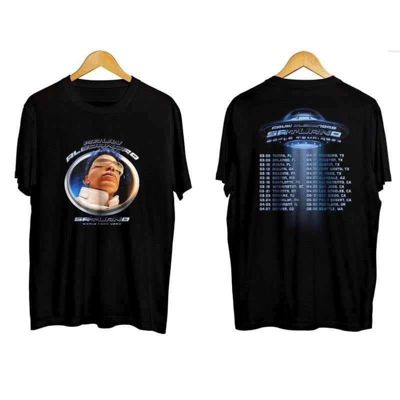 Saturno T-Shirt Rauw Alejandro World Tour Shirt