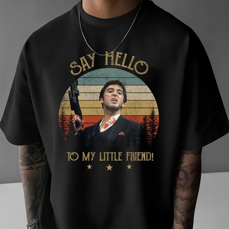 Scr4face Say Hello To My Little Friend Shirt Hoodie, Sweatshirt | InkThreadWorks.com