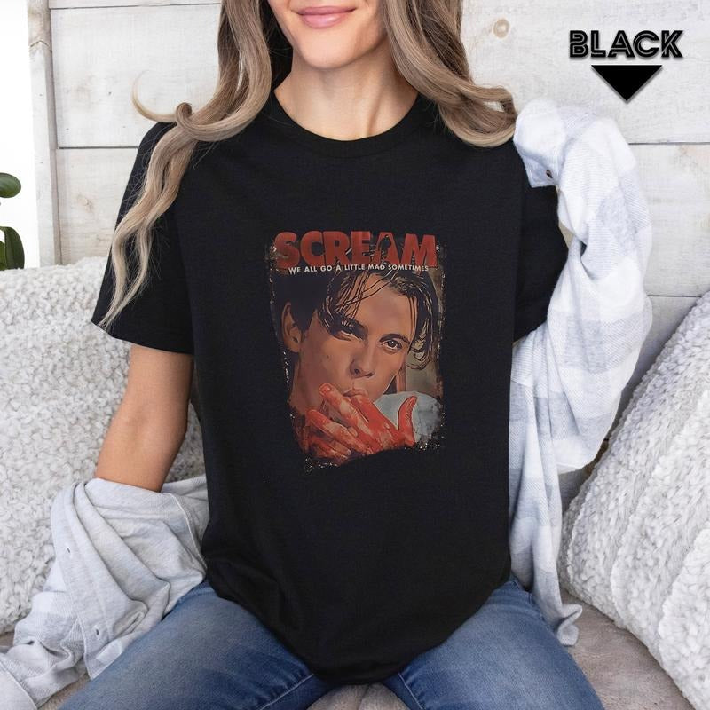 Scream Billy Loomis Shirt, Billy Loomis Shirt, Lets Watch Scary Movies Shirt, Horror Movie Tshirt, Scream Movie Sweatshirt , Halloween Shirt