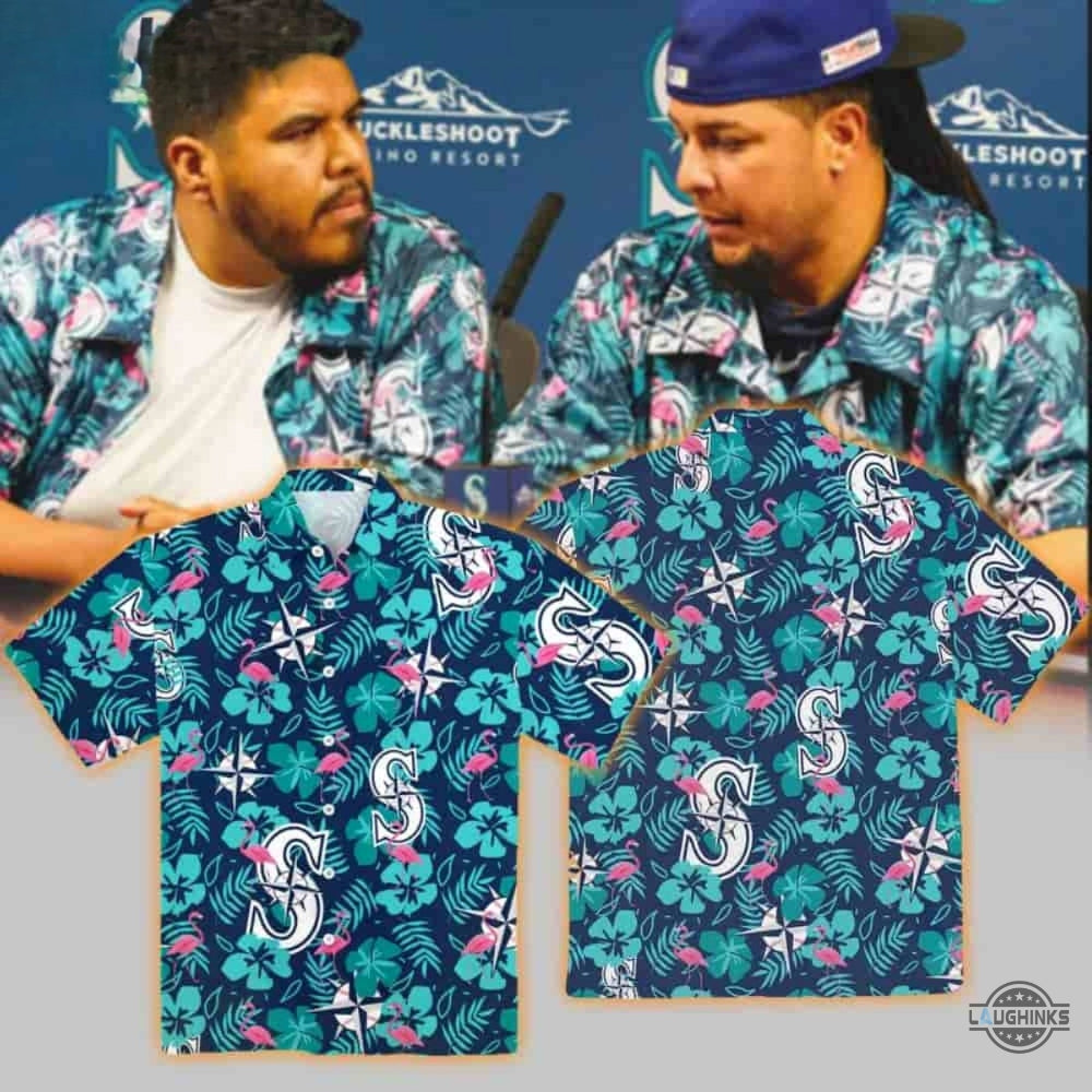 Seattle Mariners Hawaiian Shirt Night 2024 NEW