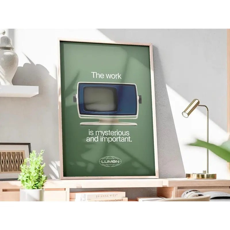 Severance Poster - "The Work is Mysterious and Important" Premium Matte Poster