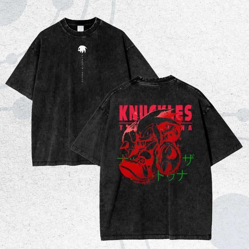 Shadow the Hedgehog Anime T-Shirt - Oversize Tee, The Hedgehog, Shadow the Hedgehog, Perfect Gift for Himstyle{n002}17