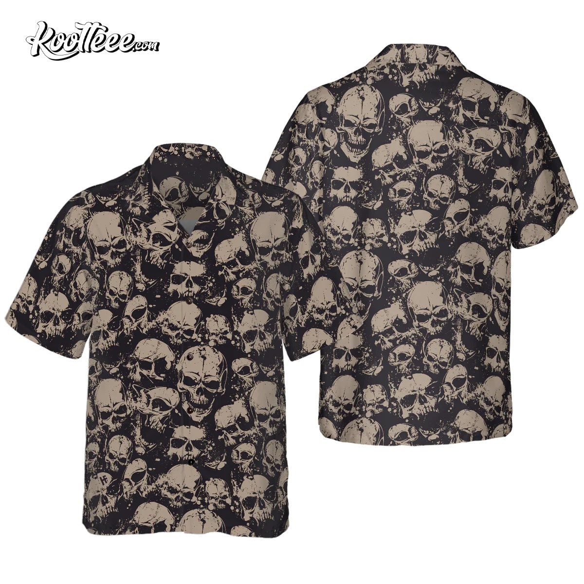 Skull And Cool Hawaiian Shirt