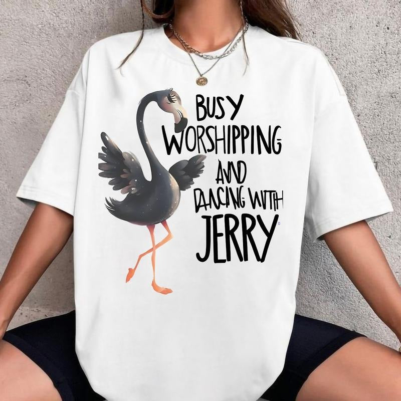 Sleep Token Unisex Tee, Funny Jerry Graphic T-Shirt, Cult Band Fan Shirt, Sleep Token Worshiper Gift, Even In Arcadia 2025 Tour Gift, Music Lover Tee Y