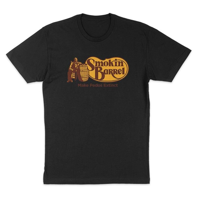 Smokin' Barrel Tee, Funny Shirt, Dark Humor Tee, Hoodie