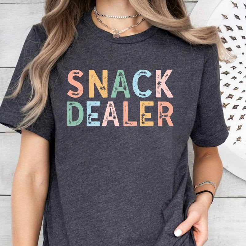 Snack Dealer Shirt, Funny Mom Shirt, Mom of Twins Gift For Mom Mothers Day Shirt Mom of Triplets