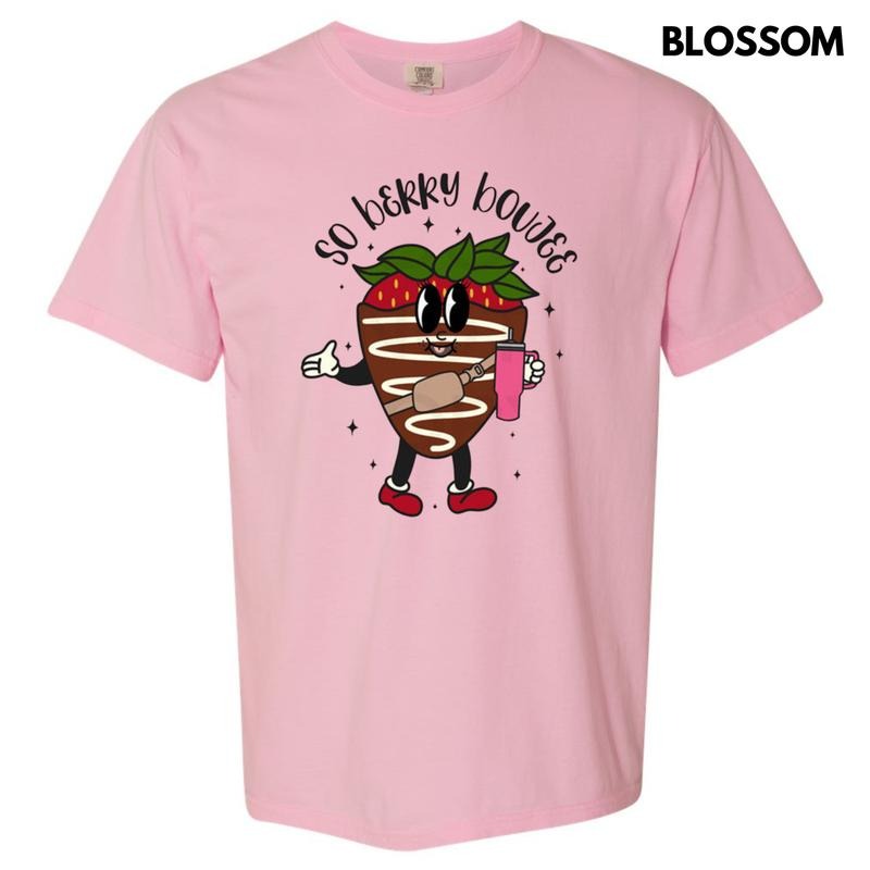 So Berry Boujee Comfort Colors T-Shirt Hoodie, Sweatshirt | InkThreadWorks.com
