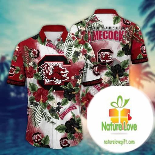 South Carolina Gamecocks NCAA Hawaiian Shirt Summer Aloha Shirt