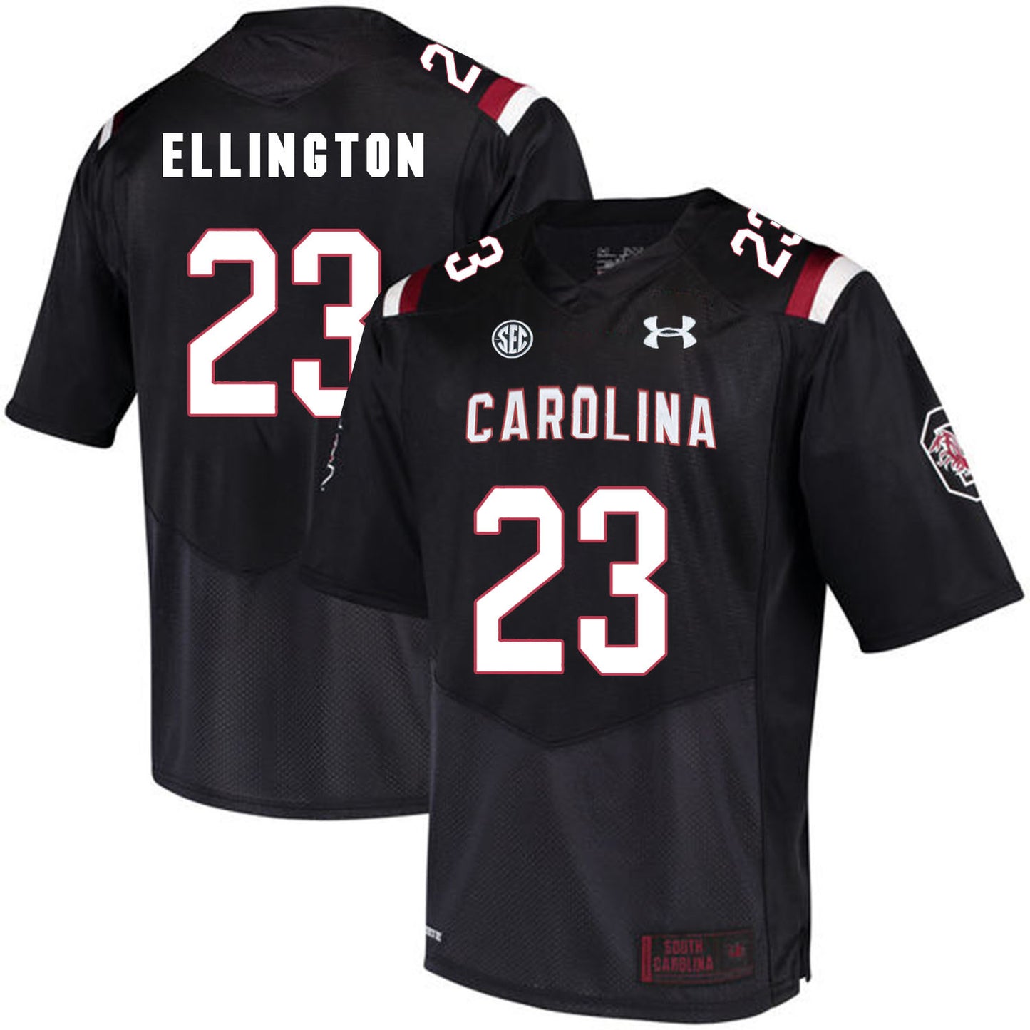 South Carolina Bruce Ellington 23 - Black