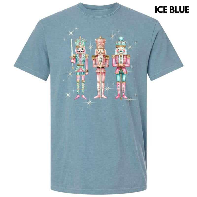 Sparkle Nutcracker Trio Comfort Colors T-Shirt 'NLB' Hoodie, Sweatshirt | InkThreadWorks.com
