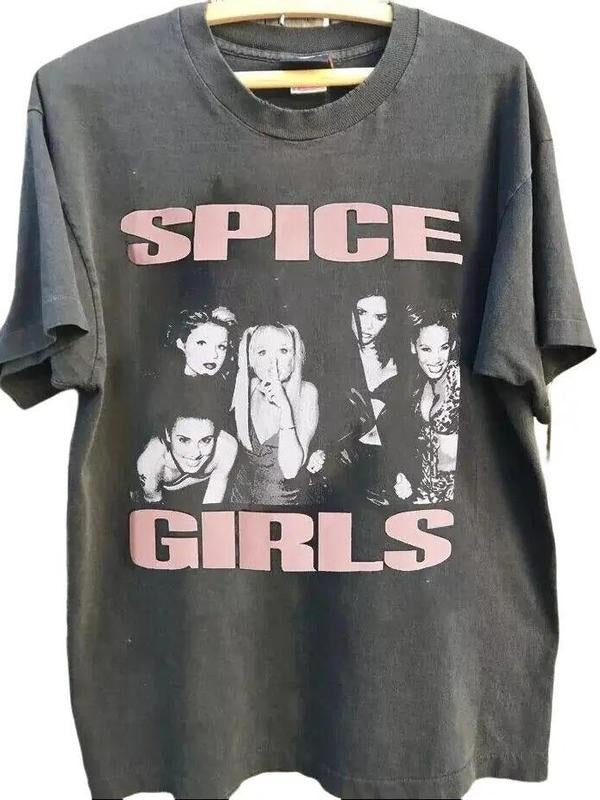 Spice Girls Band Shirt, Spice Girls Gift For Fan Unisex For Men Women T-shirt Hoodie, Sweatshirt | InkThreadWorks.com