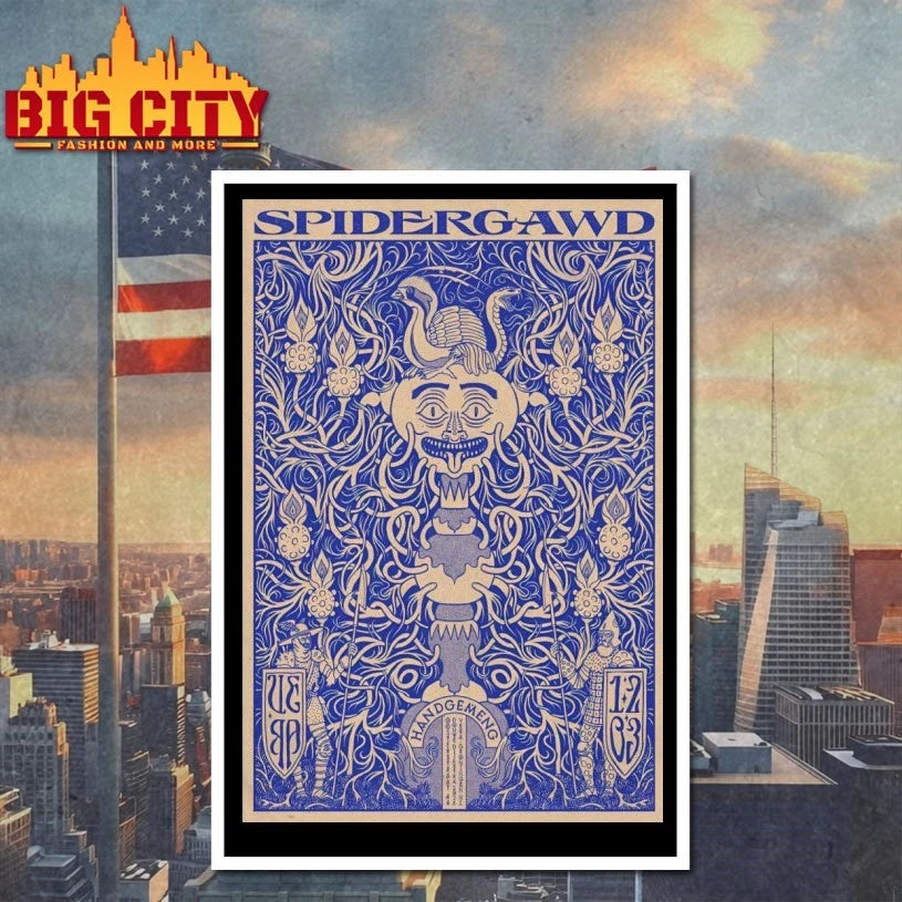 Spidergawd In Groningen NL On Mar 12 2026 Poster t-shirt