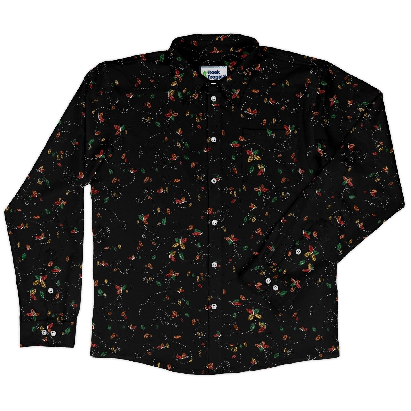 Spirit of the Season Long Sleeve Button Up Shirt