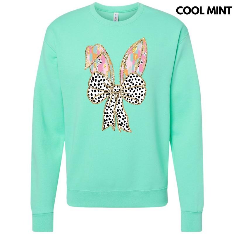 Spotted Brushstroke Bunny Ears Sweatshirt 'NLB' T-Shirts, Hoodie | InkThreadWorks.com