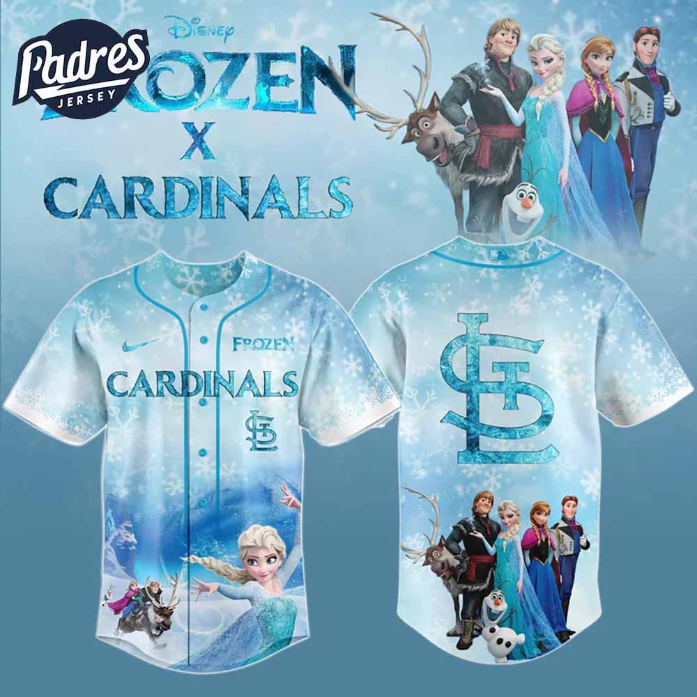 St. Louis Cardinals x Frozen Baseball Jersey 2025 - Padres Jersey Oasis: Elevate Your Baseball Style Game