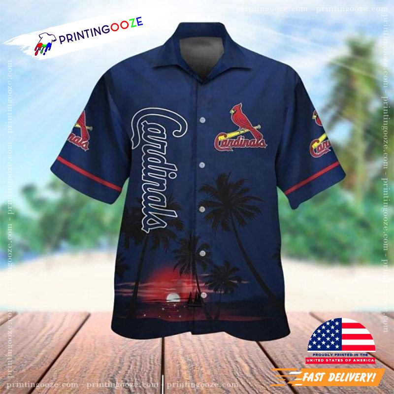 St. Louis Cardinals Sunset Hawaiian Shirt