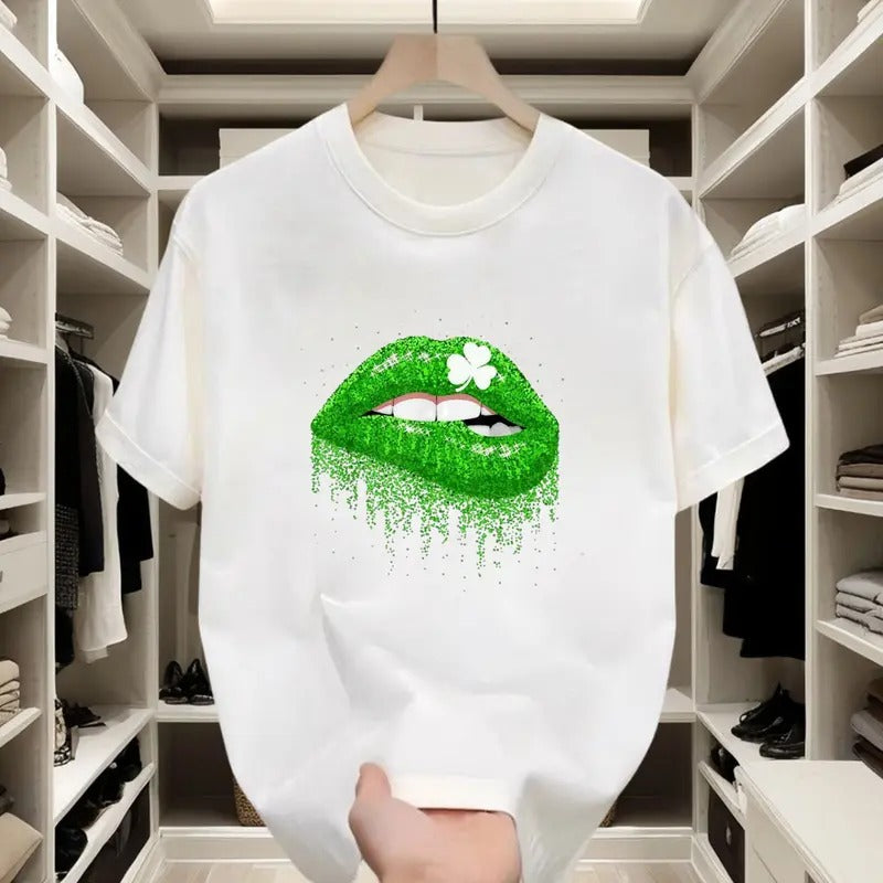 St. Patrick's Day Favorite! Breathable & Soft, Graphic T - shirt, Unique Festival Prints, Great for Casual St. Paddy's Celebrations