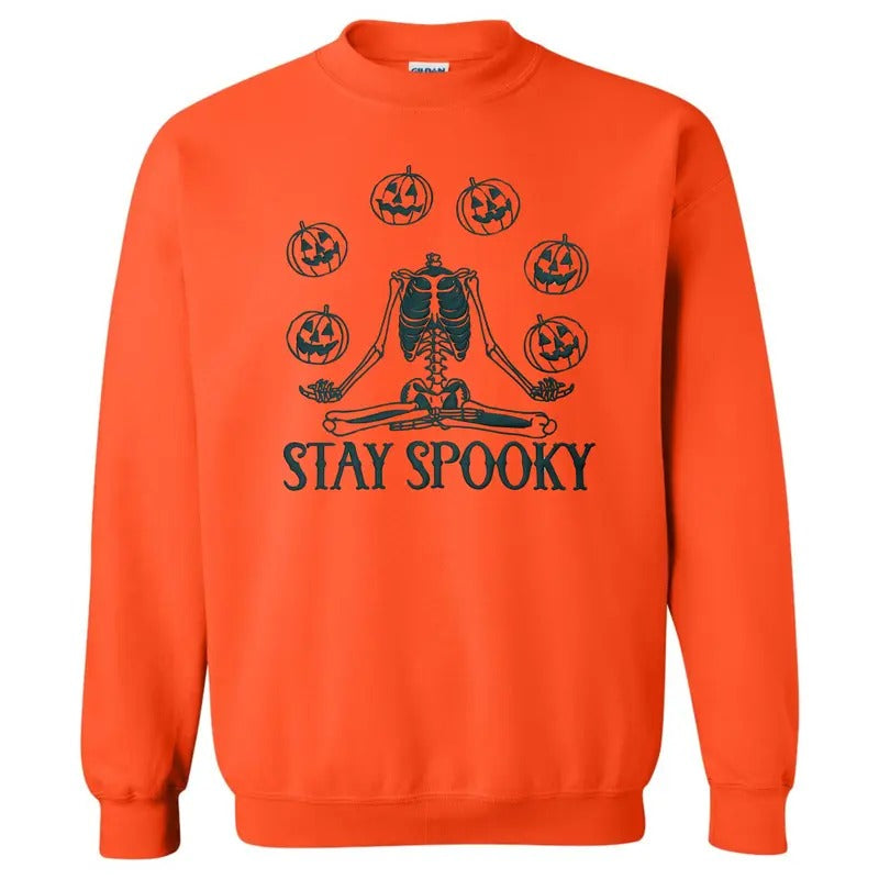 Stay Spooky PUFF Sweatshirt T-Shirts, Hoodie | InkThreadWorks.com
