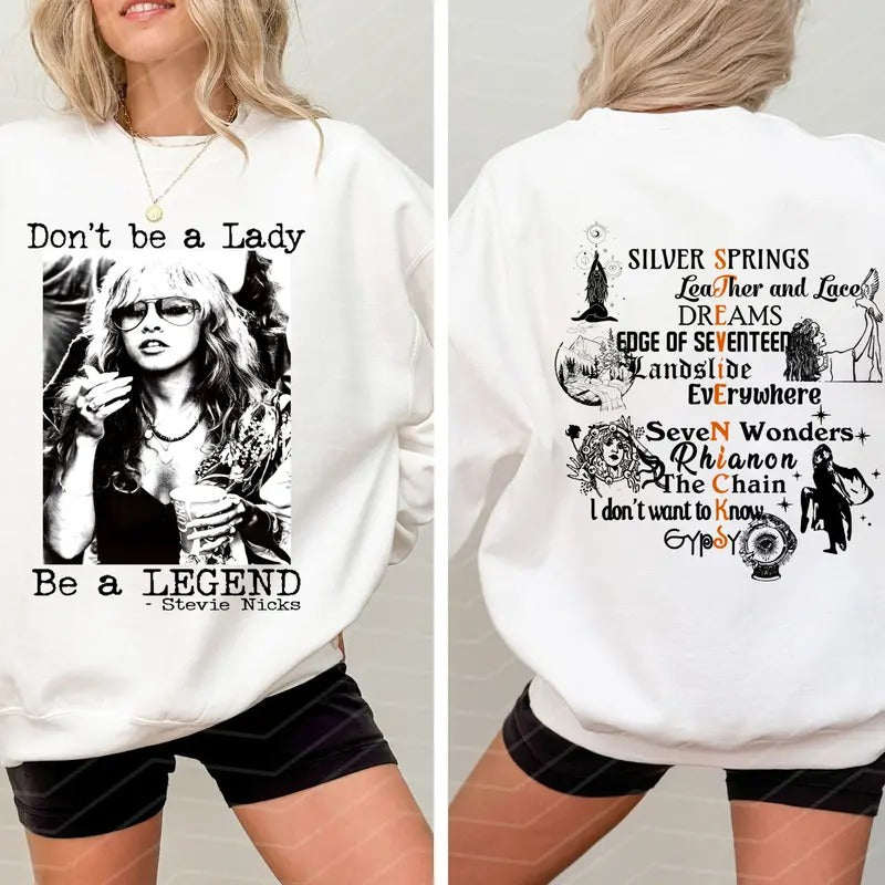 Stevie Songs Shirt, Stevie Shirt Hoodie, Sweatshirt | InkThreadWorks.com