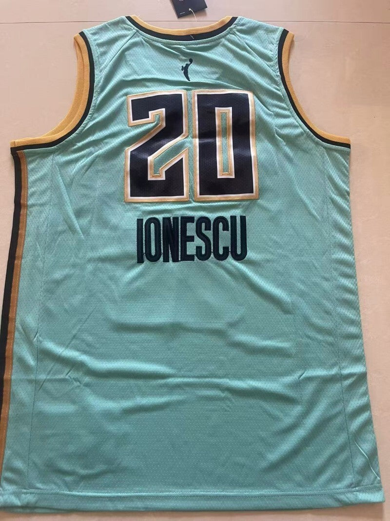 Stewart Laney-Hamilton #20 Sabrina Ionescu 20 # Green Style 1
