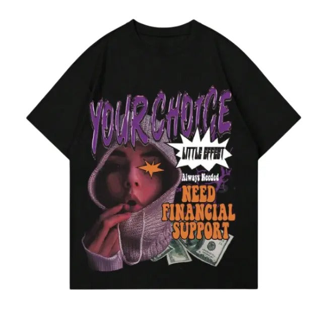 Street Life Men Slogan & Figure Graphic Tee, Sweatshirt, Hoodie Size S- 3XL,Gift For Women Top Womenswear Underwear Humen, Underwear Tshirt Lady Streetwear Human Shortsleeve Shoe T-Shirt Tropical