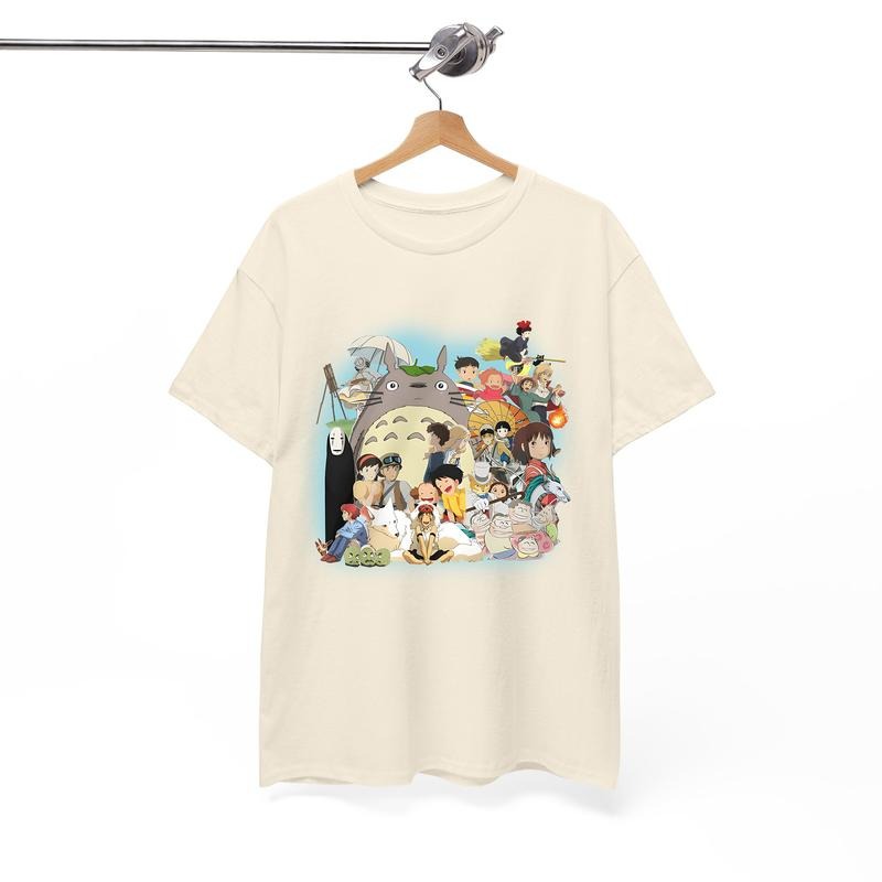 Studio Ghibli All Characters T-shirt, Sweatshirt, Hoodie | InkThreadWorks.com