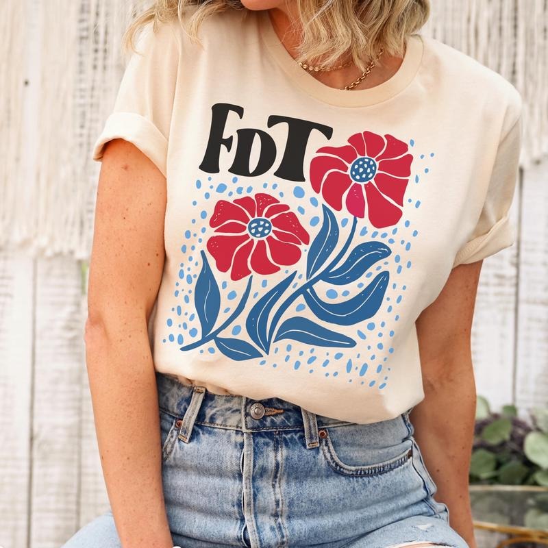 Subtle Anti Trump Shirt, FDT Shirt Anti Maga T-Shirt, Anti Trump Gift, Democrat Shirt, Feminist Tee, Funny Political Tee...