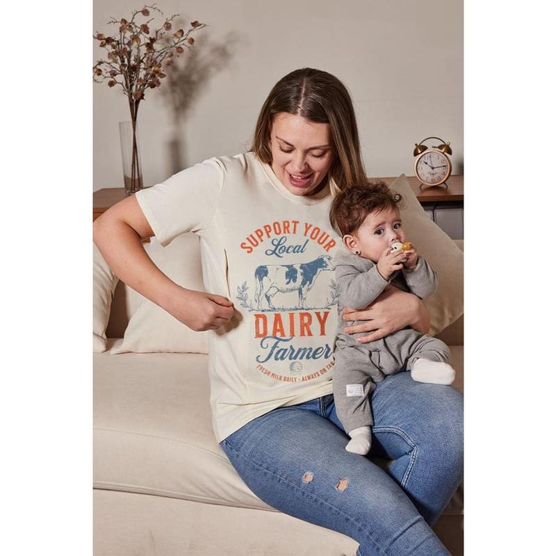 Support Your Local Farmer Nursing T-shirt Hoodie, Sweatshirt | InkThreadWorks.com