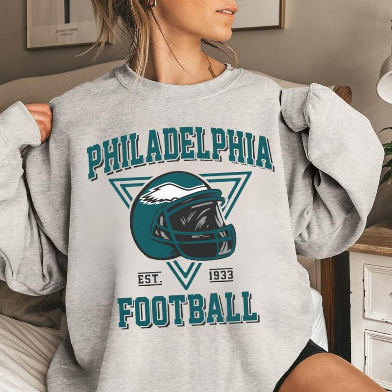 Sweatshirt, Vintage Philadelphia Crewneck Sweatshirt, Vintage Tee Graphic, Vintage Sweatshirt