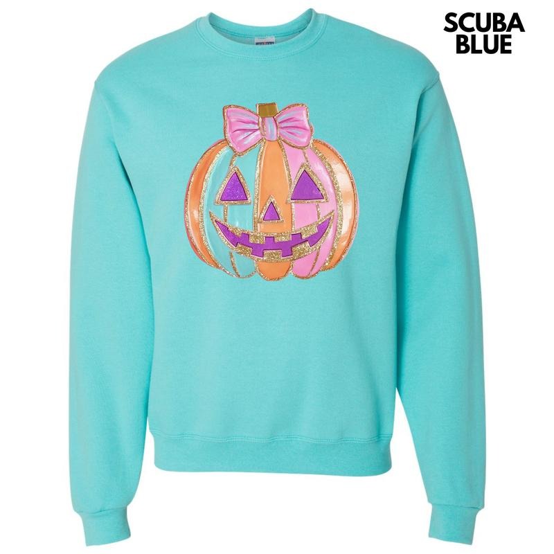 Sweet & Colorful Jack O Lantern Sweatshirt 'NLB' T-Shirts, Hoodie | InkThreadWorks.com