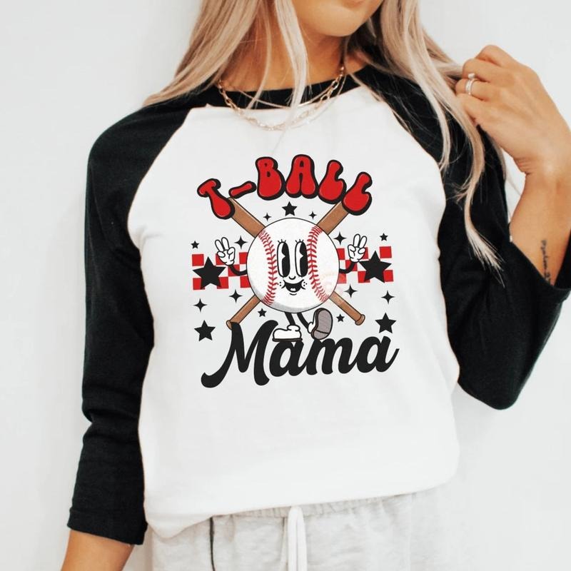 T-Ball Mama DTF Transfers - THIS IS NOT A SHIRT Hoodie, Sweatshirt | InkThreadWorks.com