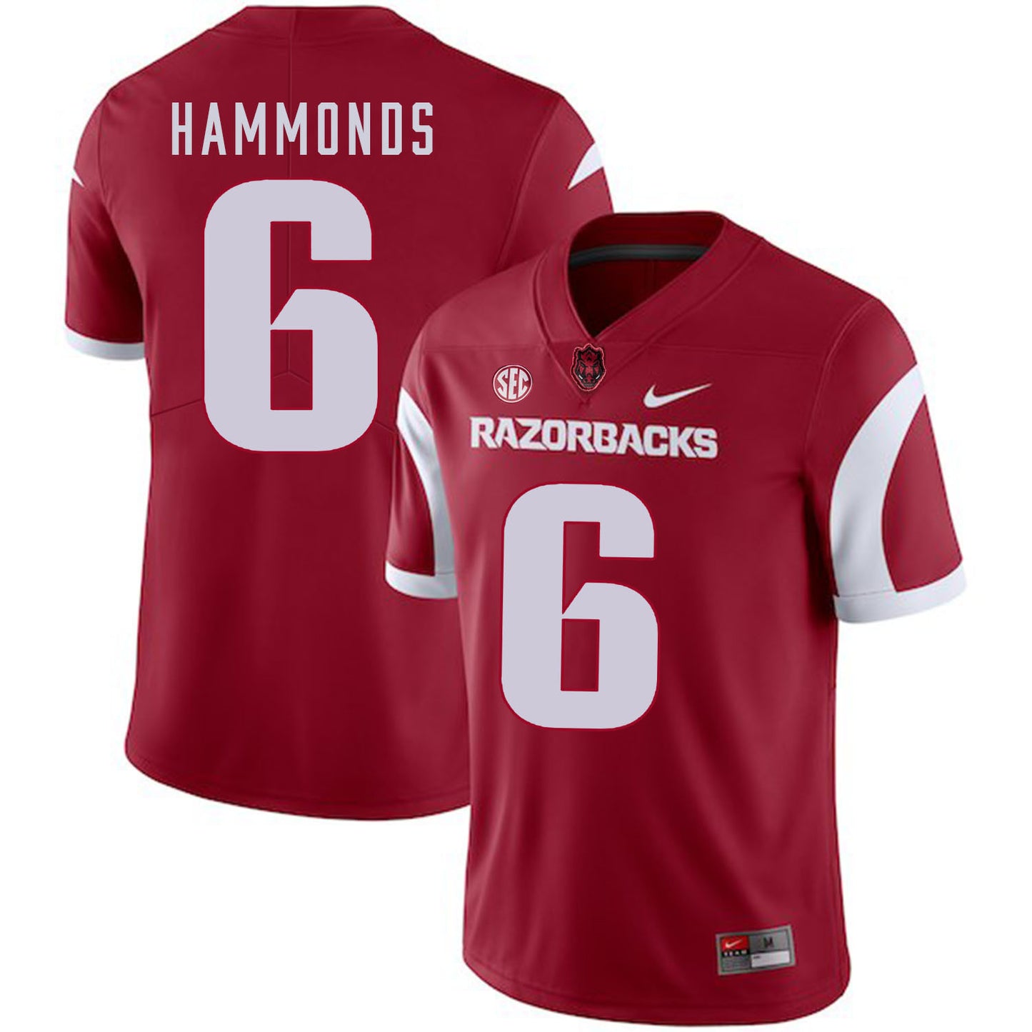 T.J. Hammonds 6 Red
