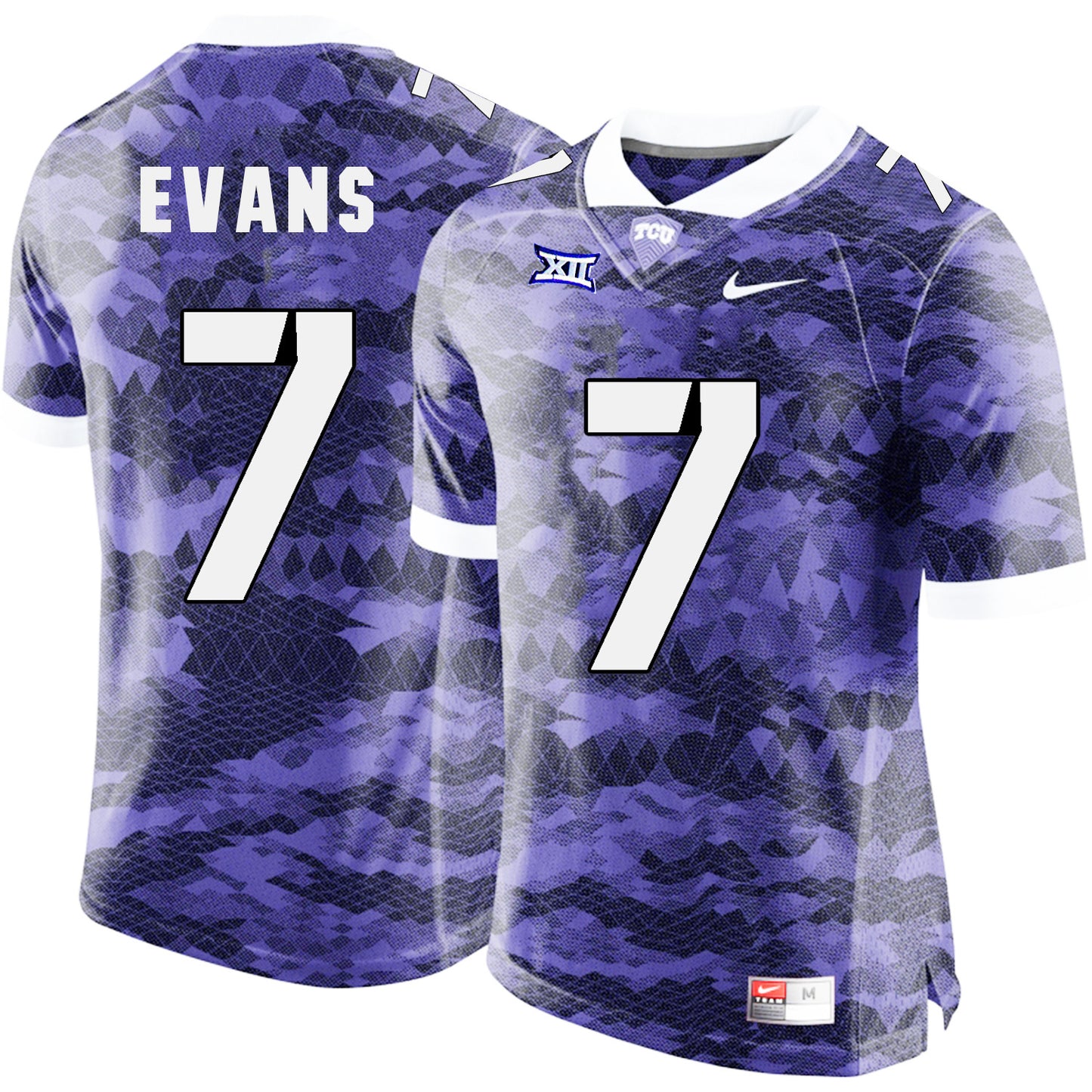 TCU EVANS 7 Purple