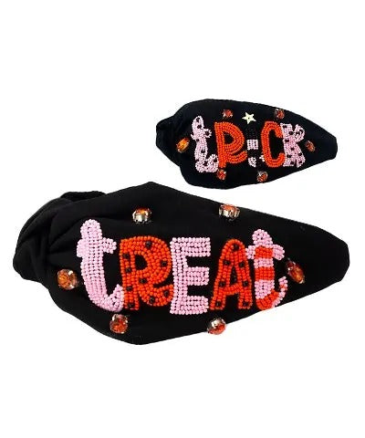 TRICK Or TREAT Knotted Headband T-Shirts, Hoodie, Sweatshirt | InkThreadWorks.com