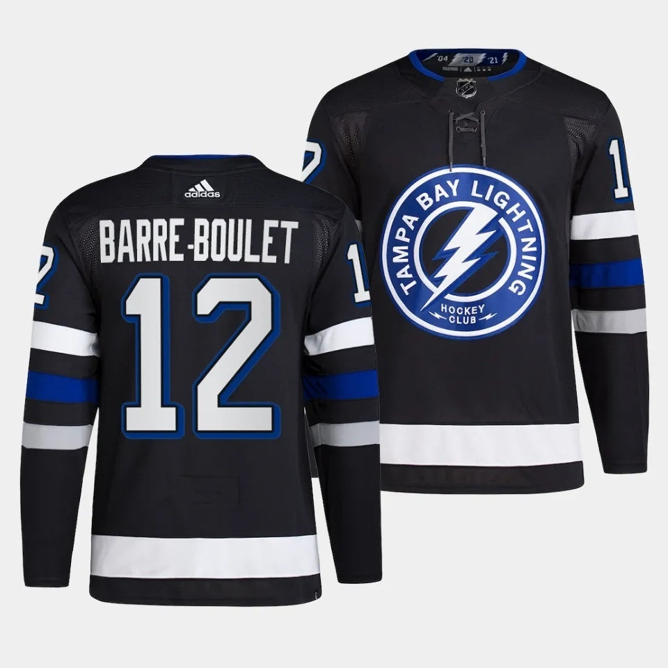 Tampa Bay Lightning #12 Alex Barre-Boulet 2023-24 Alternate Black