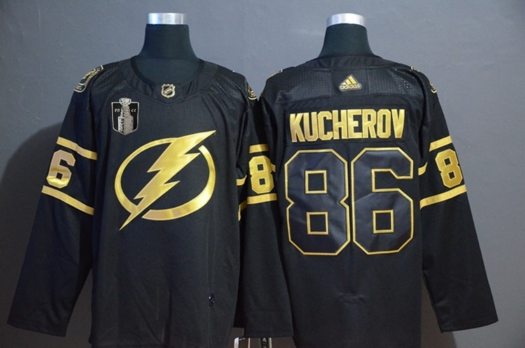 Tampa Bay Lightning #86 Nikita Kucherov Style 1