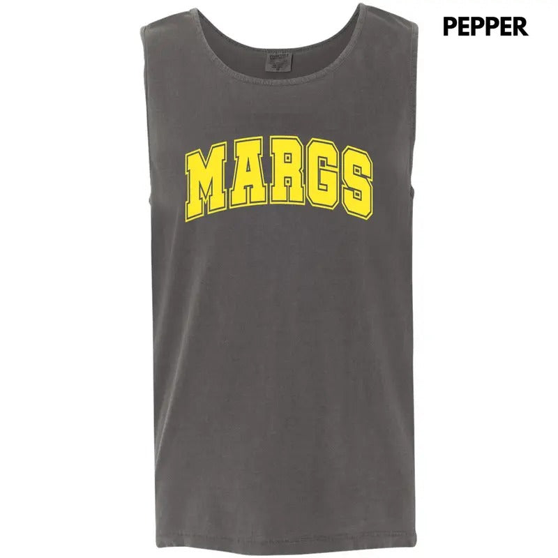 Tank Top - Yellow MARGS Comfort Colors Tank Top T-Shirts, Hoodie, Sweatshirt | InkThreadWorks.com