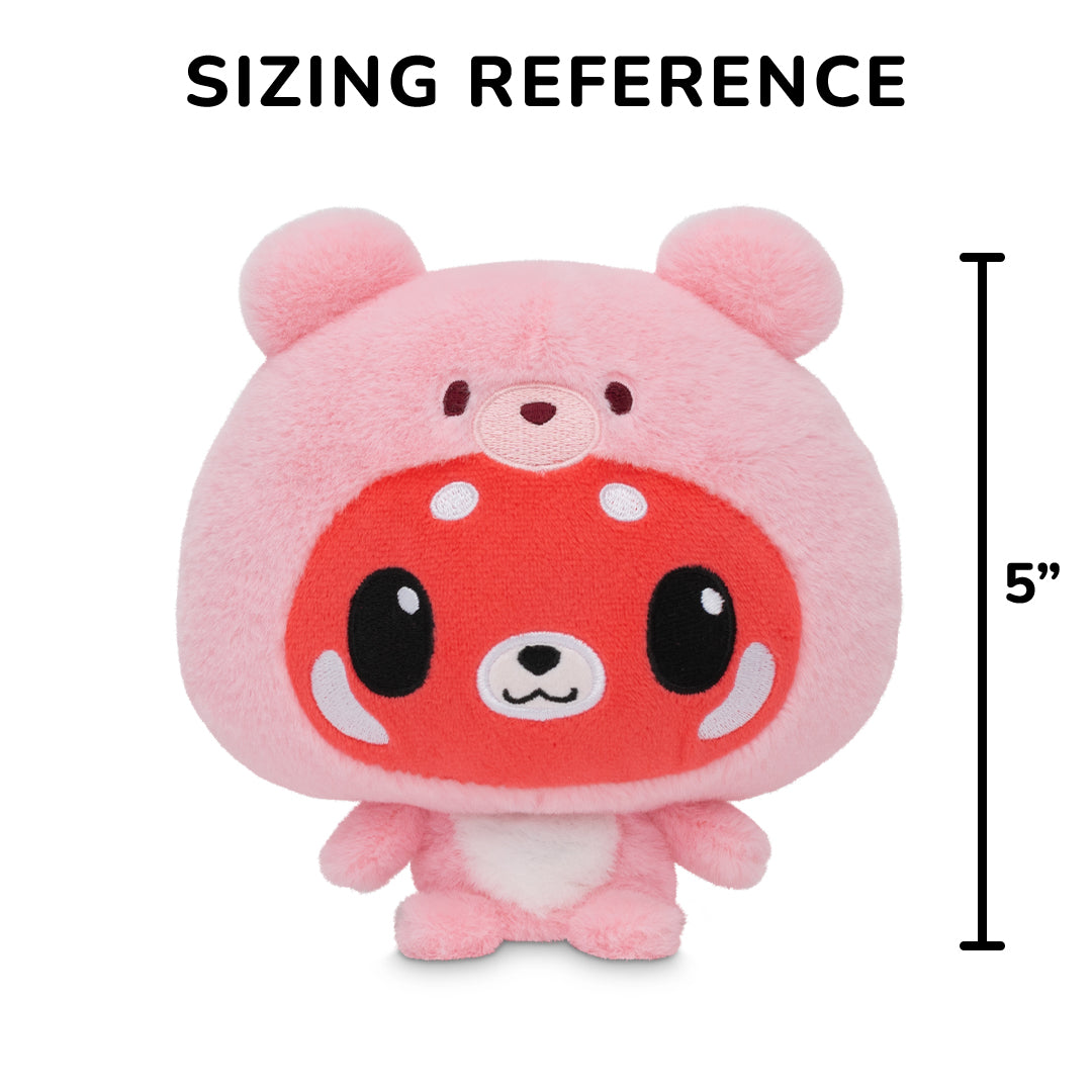 Cloudheads: 5" Strawberry Cake-Scented Red Panda (Cupcake)