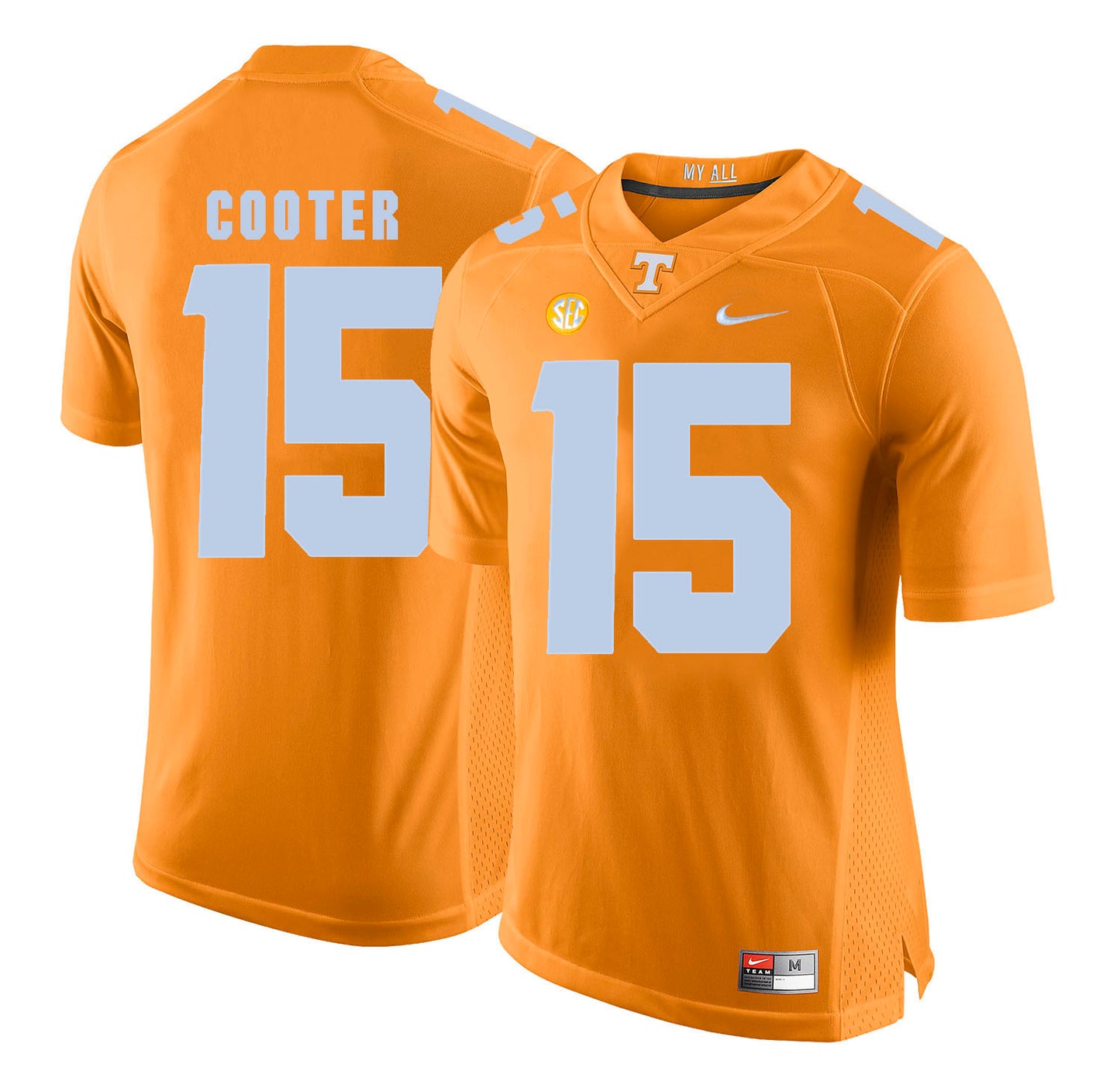 Tennessee COOTER 15 Orange