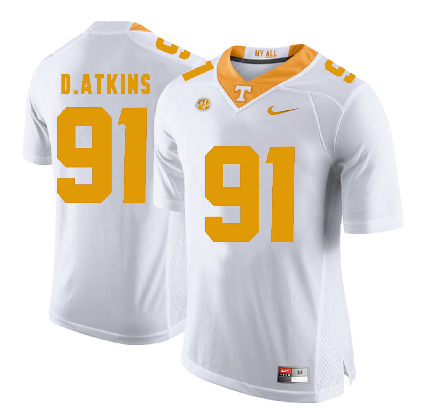 Tennessee D.ATKINS 91 White