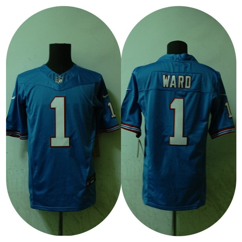Tennessee Titans #1 Cameron Ward Titans Style 4