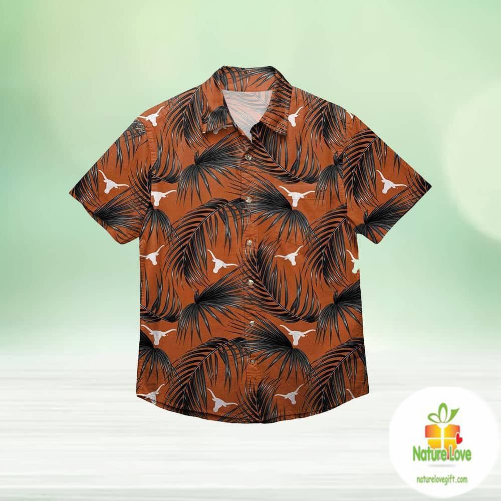 Texas Longhorns Hawaiian Shirt Aloha Button Up Shirts