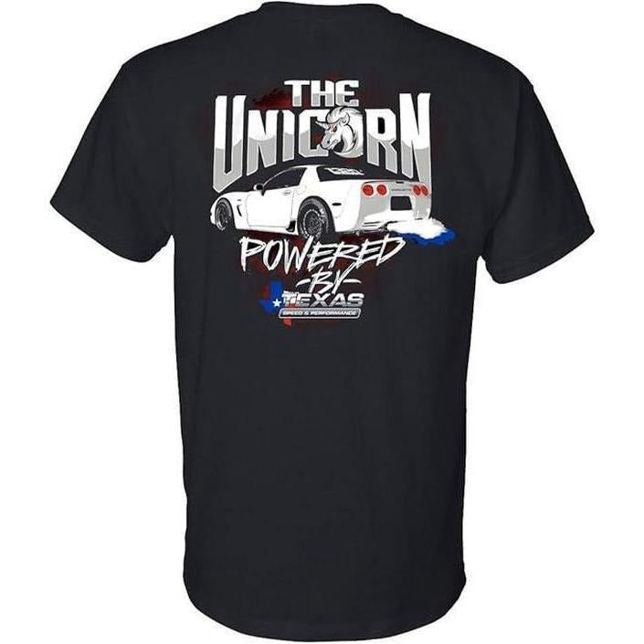 Texas Speed Unicorn Corvette T-shirt, Menswear Car Parts Short Sleeve Hoodie, Sweatshirt | InkThreadWorks.com