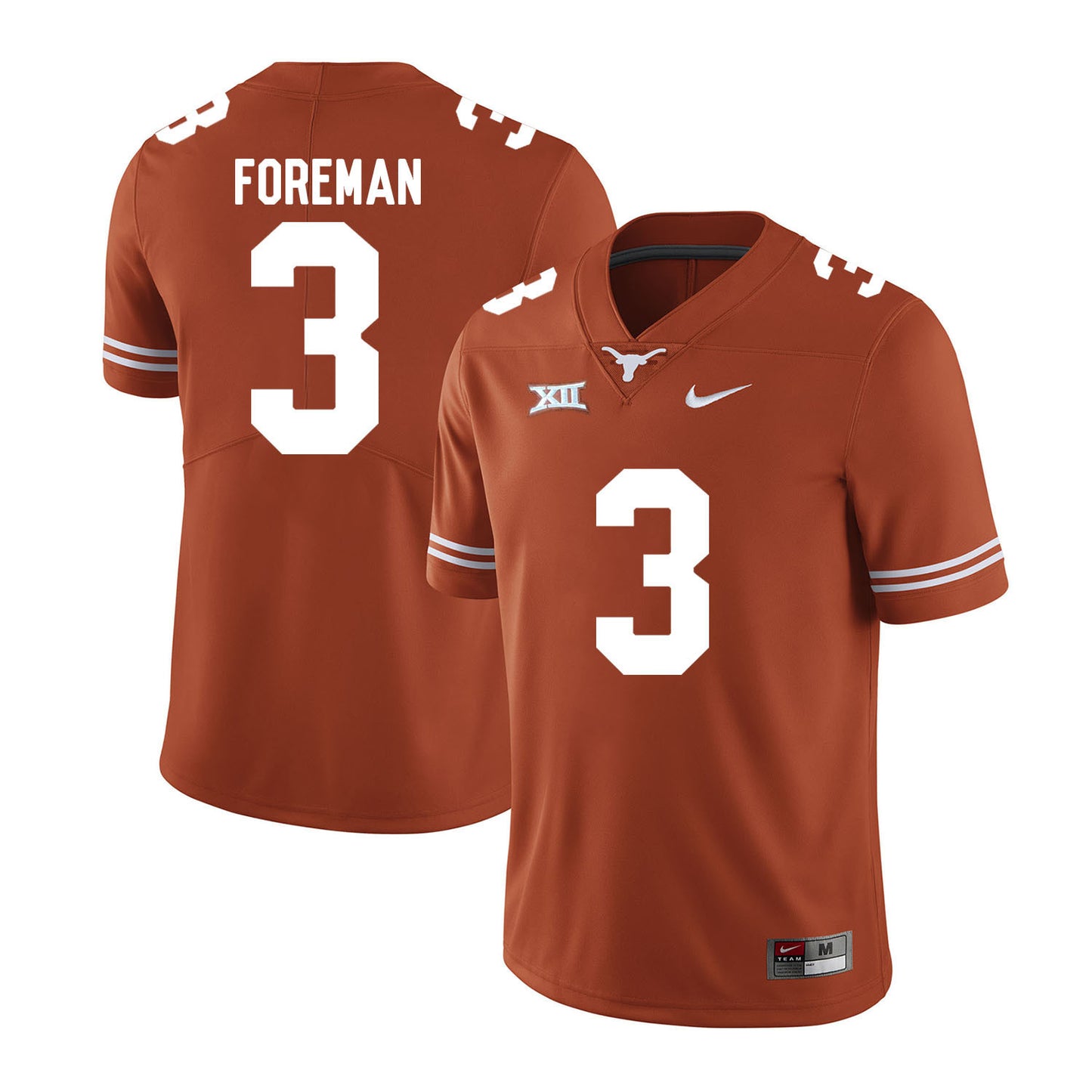 Texas Longhorns Armanti Foreman 3 Orange