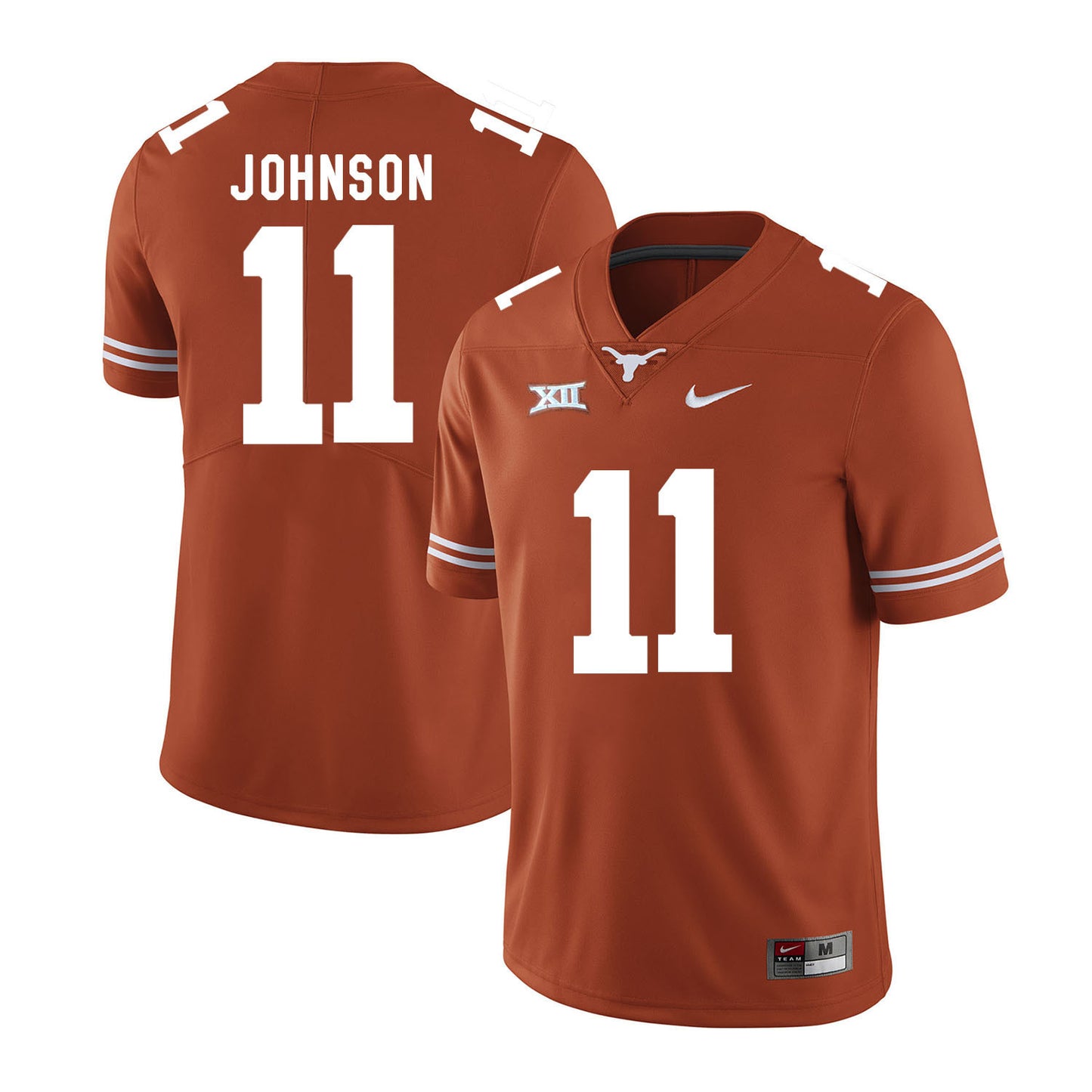 Texas Longhorns Derrick Johnson 11 Orange