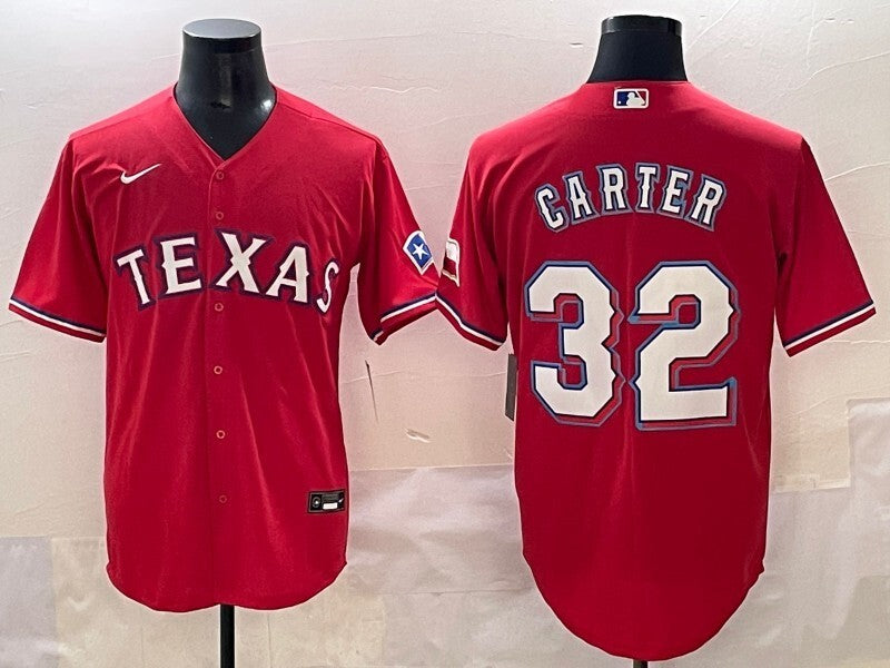 Texas Rangers #32 Evan Carter Rangers Adult Style 2