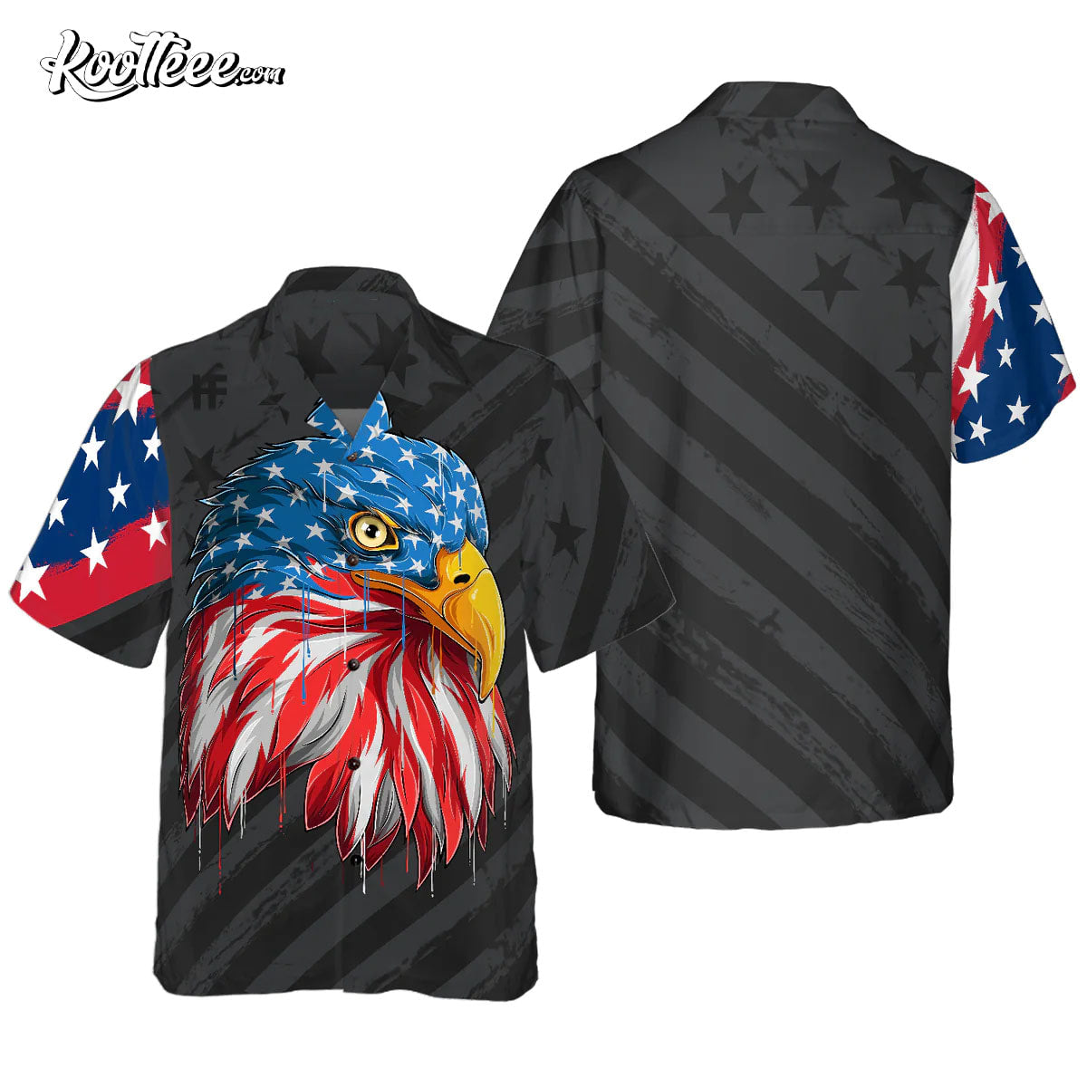 The American Eagle Bird Hawaiian Shirt