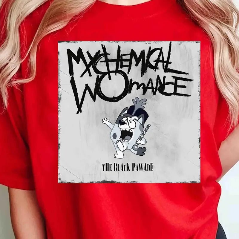 The Black Parade Muffin Heeler Shirt, Bluey Family Shirt, Family Matching Shirt, Bluey Birthday T-shirt, Mothers Day...